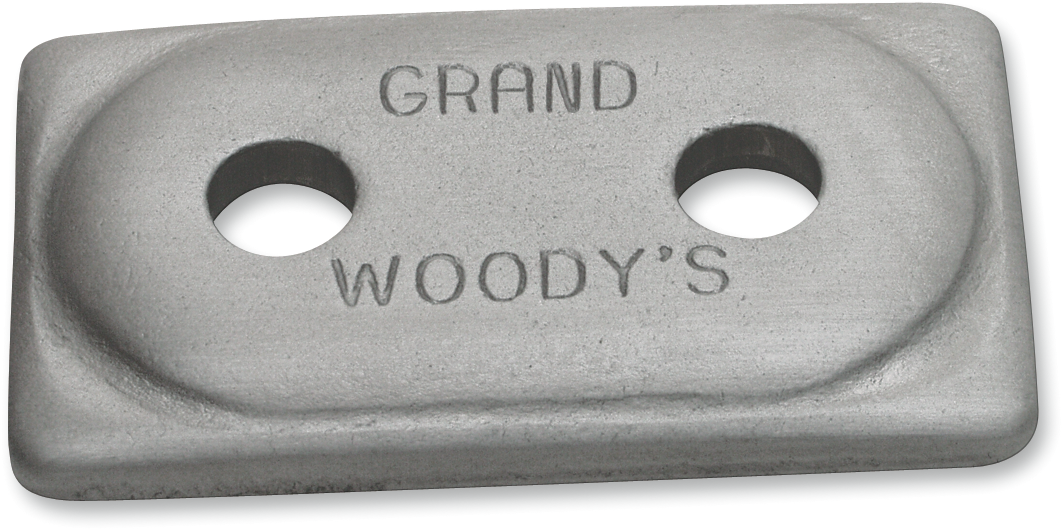 WOODY'S Support Plates - Grand Digger® - Natural - Double - 12 Pack ADG-3775