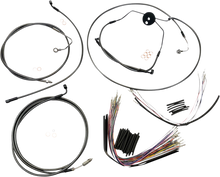 MAGNUM SHIELDING Black Pearl™ Designer Handlebar Installation Kit - 12"-14" - '09-'12 CVO FLTR 487021