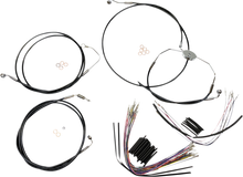 MAGNUM SHIELDING XR Handlebar Installation Kit - 15"-17" Ape Hangers - '09-'12 FLTRSE - Black 489022