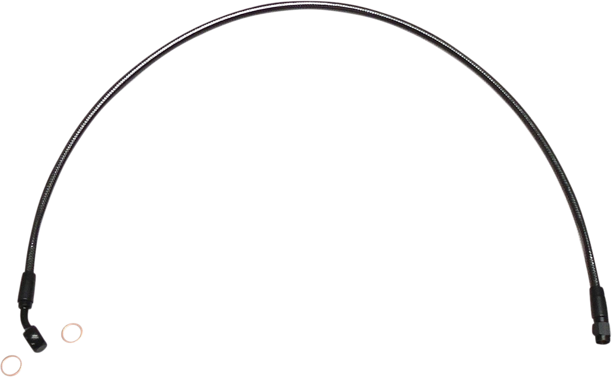MAGNUM SHIELDING Brake Line - 12mm-35° - 30" - Black Pearl AS478130