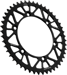 JT SPROCKETS Rear Sprocket - Kawasaki - Black - 48 Tooth JTA460.48BLK