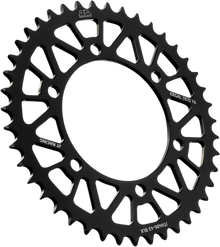 JT SPROCKETS Rear Sprocket - Kawasaki/Yamaha - Black - 43-Tooth JTA486.43BLK