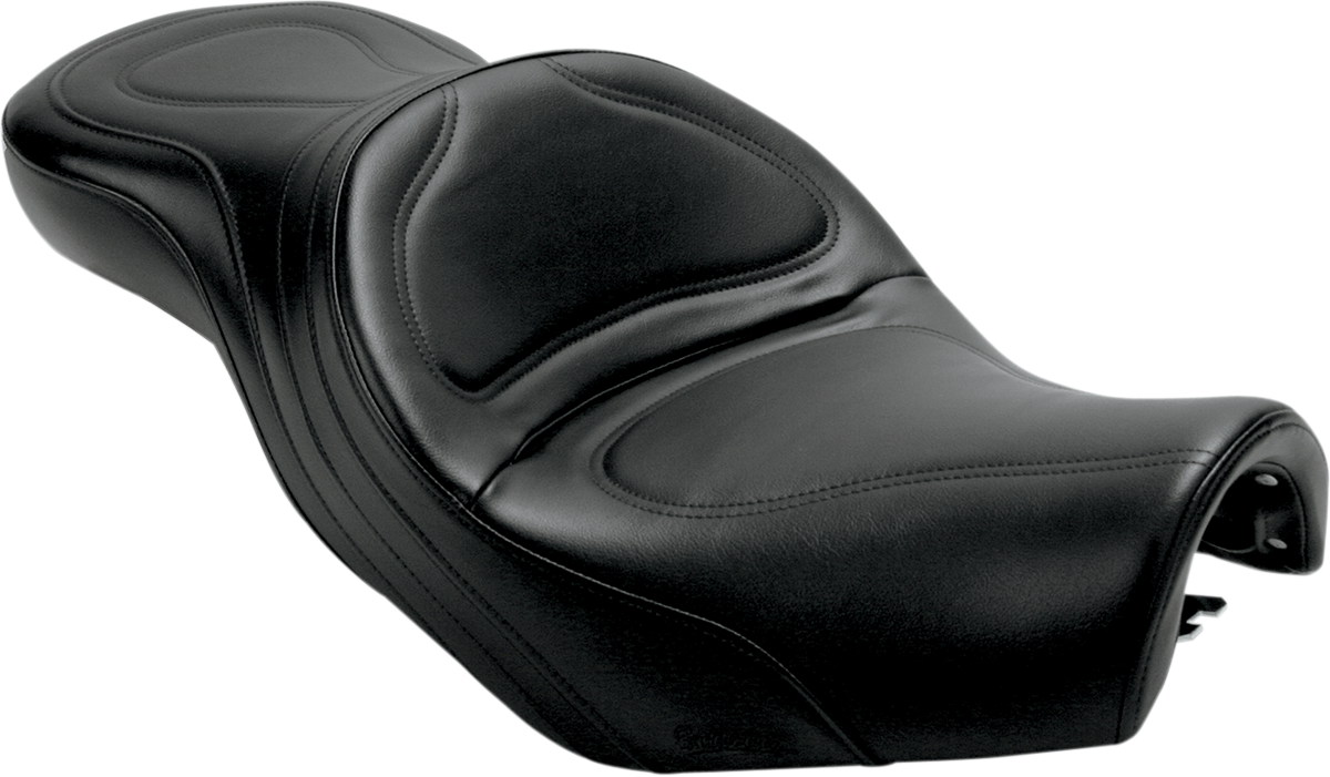 SADDLEMEN Seat - Explorer™ - without Backrest - Stitched - Black - VT1100 H3950JS