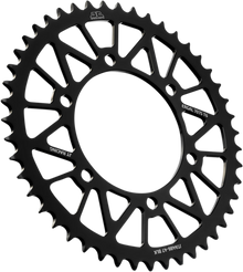 JT SPROCKETS Rear Sprocket - Kawasaki/Yamaha - Black - 47-Tooth JTA486.47BLK