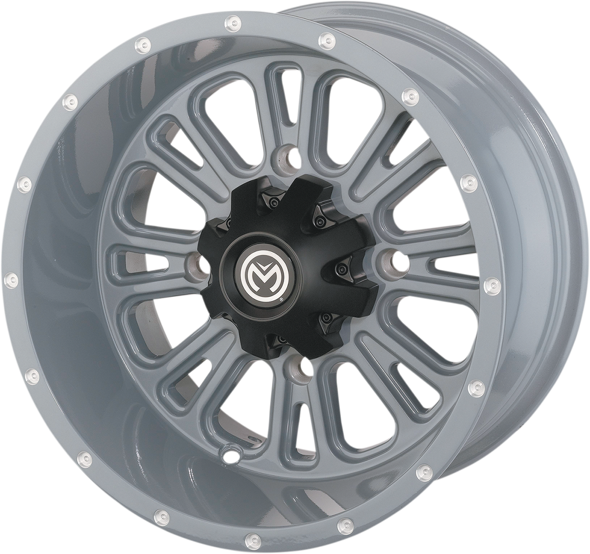 MOOSE OFFROAD Wheel - 399X - Rear - Gray - 14x8 - 4/156 - 4+4 399MO148156KG4