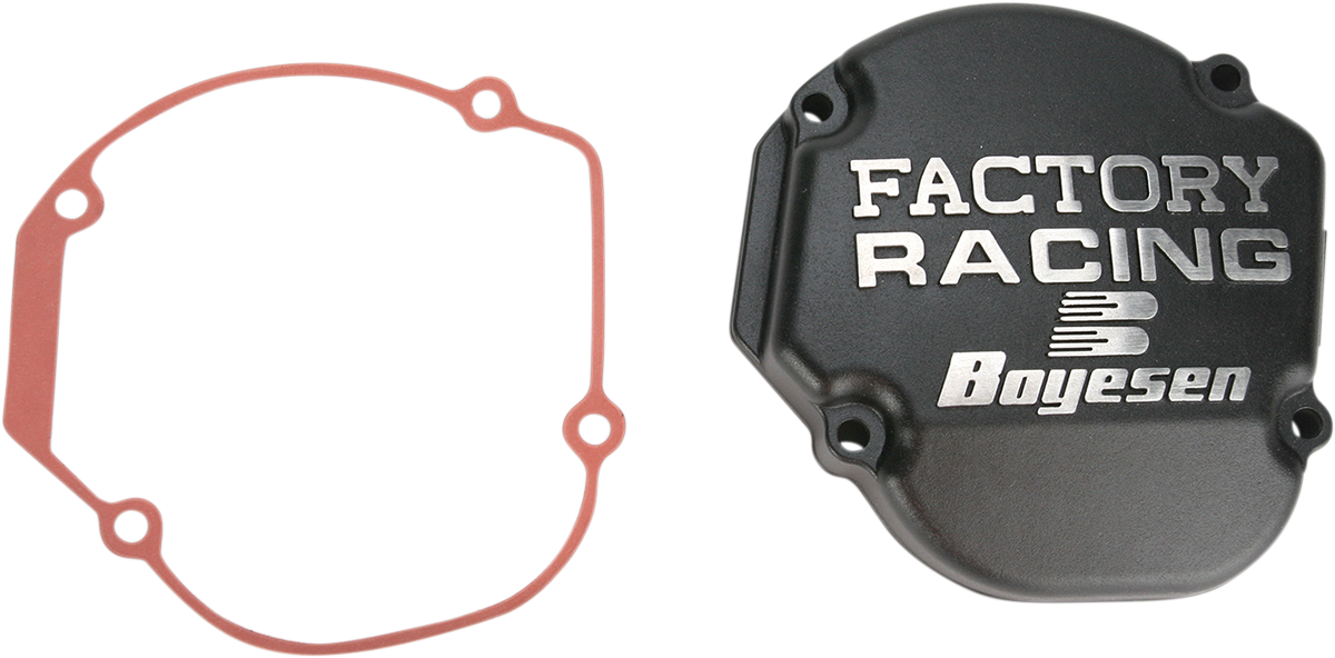 BOYESEN Ignition Cover - Black - Honda CR250R SC-02AB
