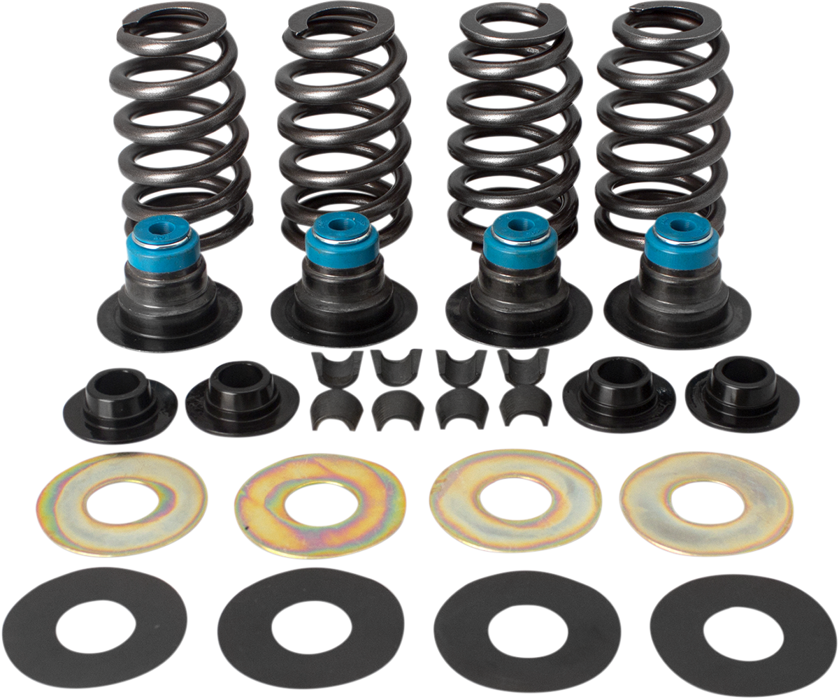 S&S CYCLE Valve Spring Kit - 0.585" - Street Performance - Twin Cam - '05-'17 900-0594