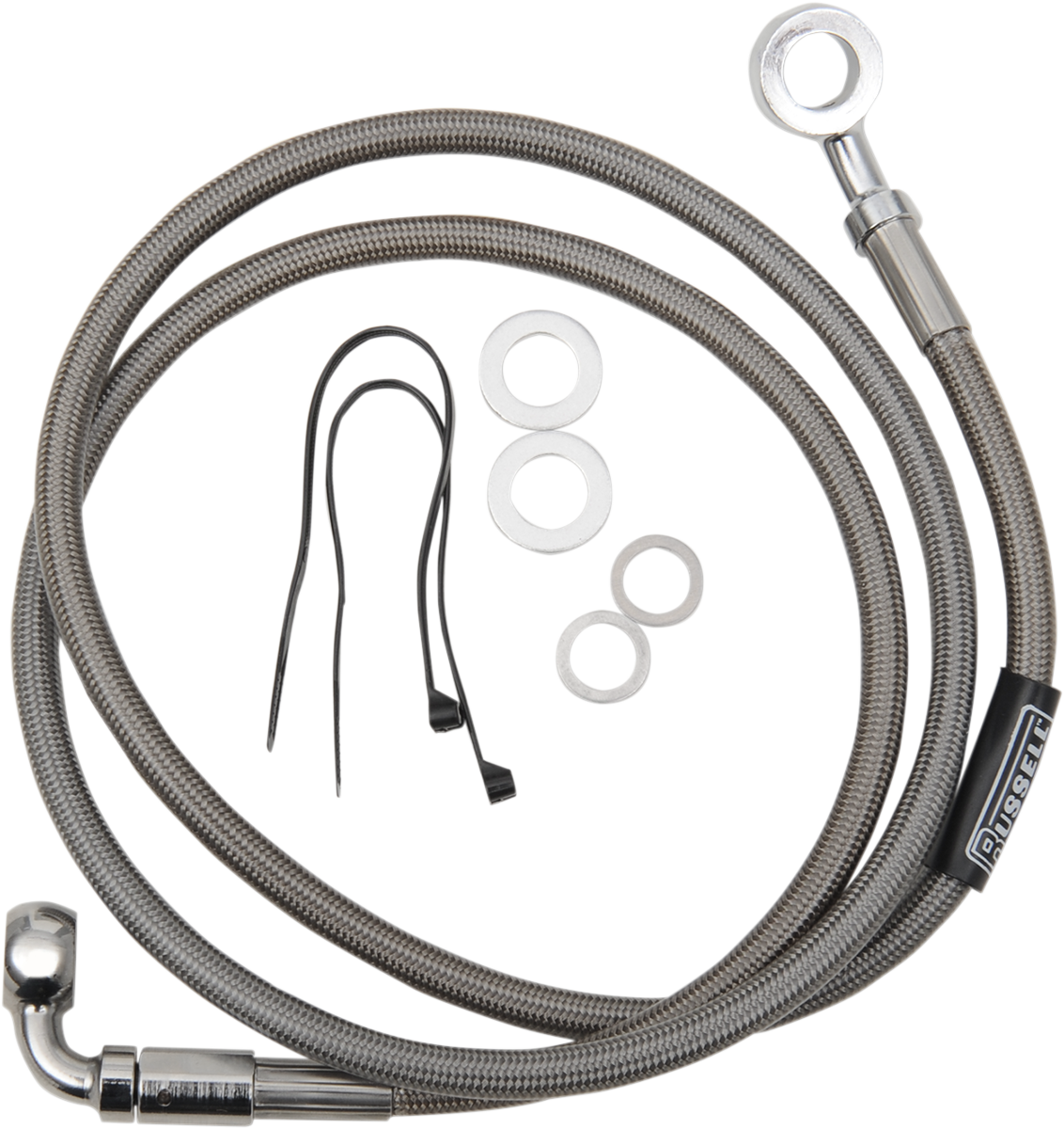 RUSSELL Brake Hose - 40" - 35° 7/16" R08971