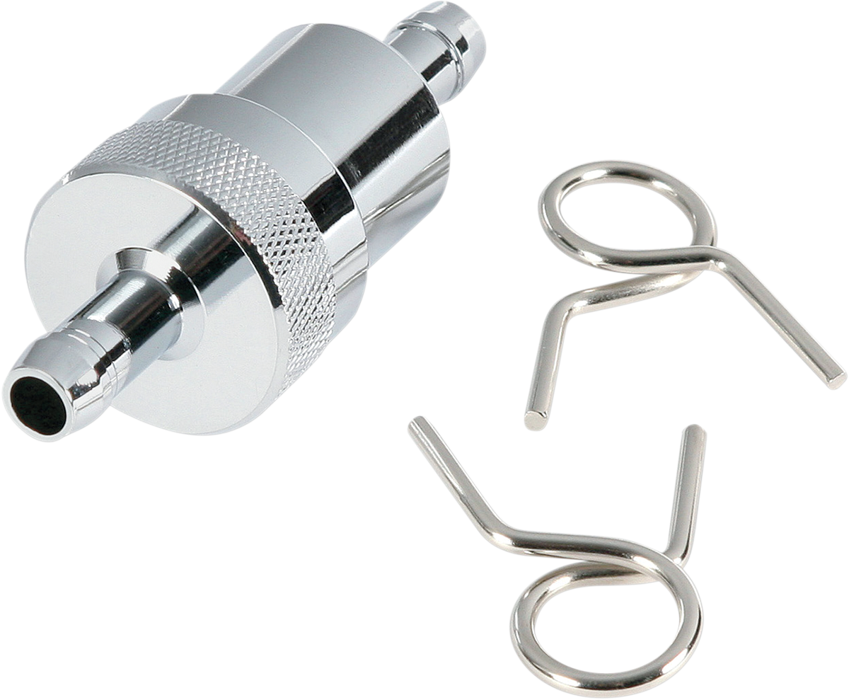 RUSSELL Fuel Filter - Chrome - 5/16" R45060