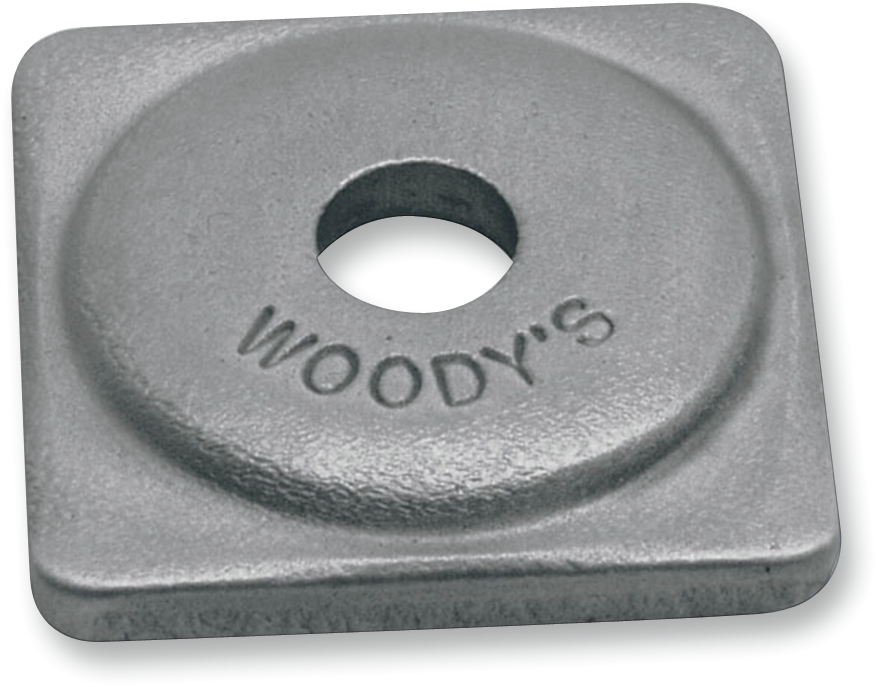 WOODY'S Support Plates - Grand Digger® - Natural - Square - 84 Pack ASG-3775-84