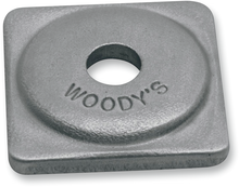 WOODY'S Support Plates - Grand Digger® - Natural - Square - 84 Pack ASG-3775-84