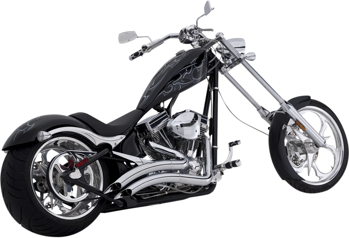 VANCE & HINES Chrome Big Radius Exhaust 26037