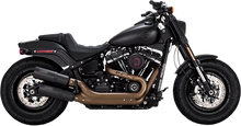 VANCE & HINES Black Hi-Output Mufflers 46547