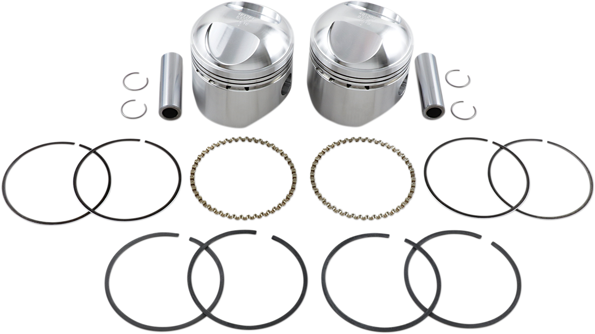 WISECO Piston Kit - +0.040" - Big Twin K1609