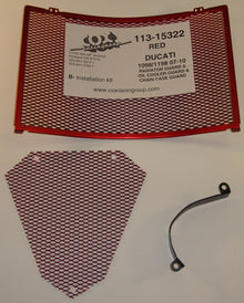 Cox Racing Radiator Guards for the Ducati 1198 / 1098 / R/ S  / 848Evo
