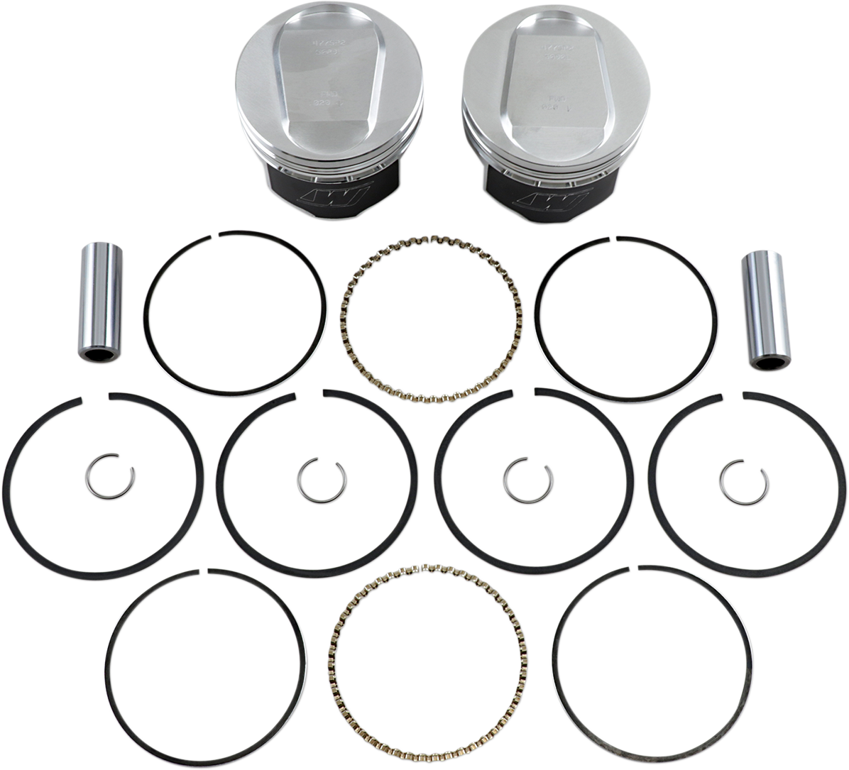 WISECO Piston Kit - +0.020" - Evolution Big Twin 1340 cc K1716