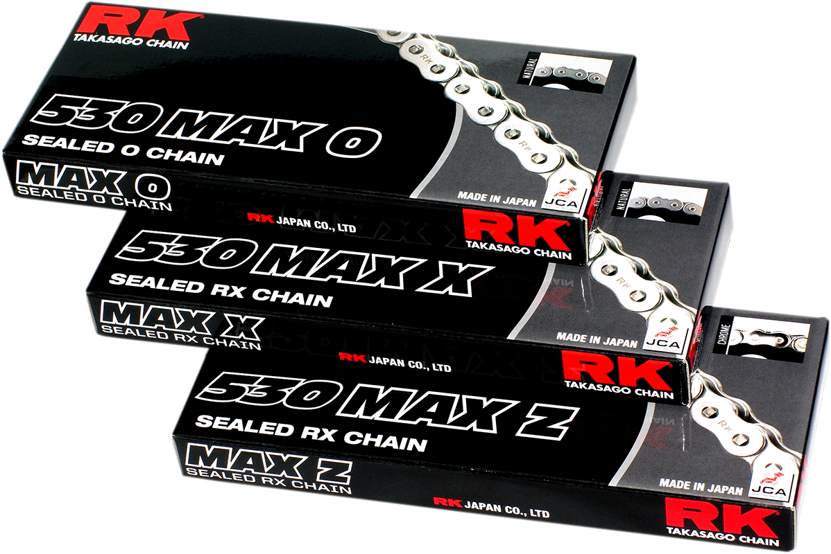 RK 530 Max X - Drive Chain - 150 Links - Chrome 530MAXX-150-CC