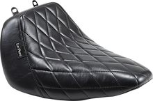 LE PERA Bare Bones Solo Seat - Diamond Stitch - Black - FLFB/S '18-'23 LYO-007DM