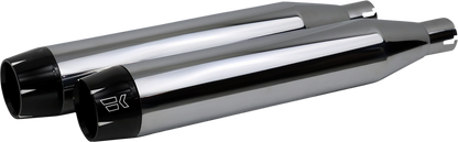 KHROME WERKS 3-1/2" Slip-On Mufflers - Chrome 202500