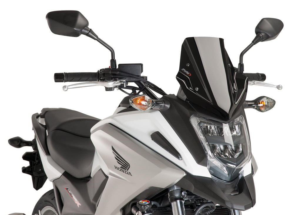 Windscreen Racing Black