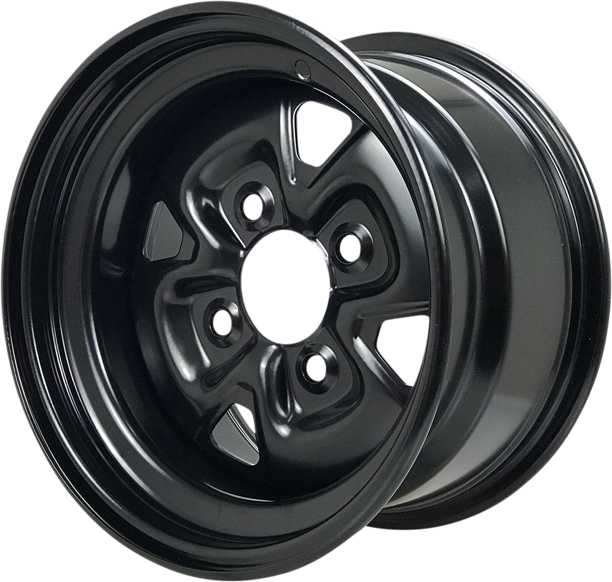 MOOSE OFFROAD Steel Wheel - Black - 12x7 - 4/110 - 2+5 MO12070240