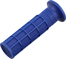 ODI Hart-Luck Signature Full-Waffle Slip-On Grips - Blue V02FWDU