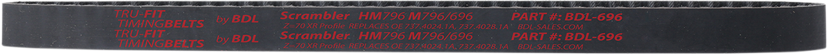BELT DRIVES LTD. Timing Belt - 70 Tooth - 19.00 mm Width - Ducati BDL-696