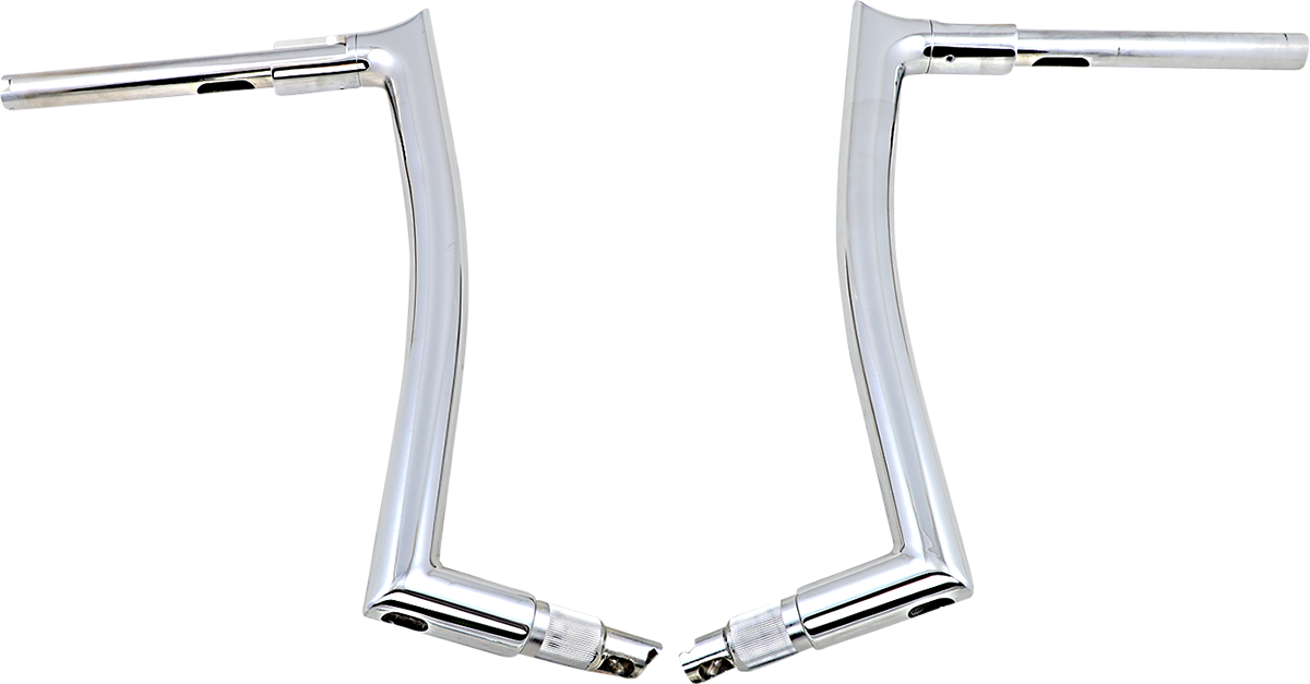 FAT BAGGERS INC. 1-1/2" EZ Install Pointed Top Handlebar - 16" - Chrome 808016