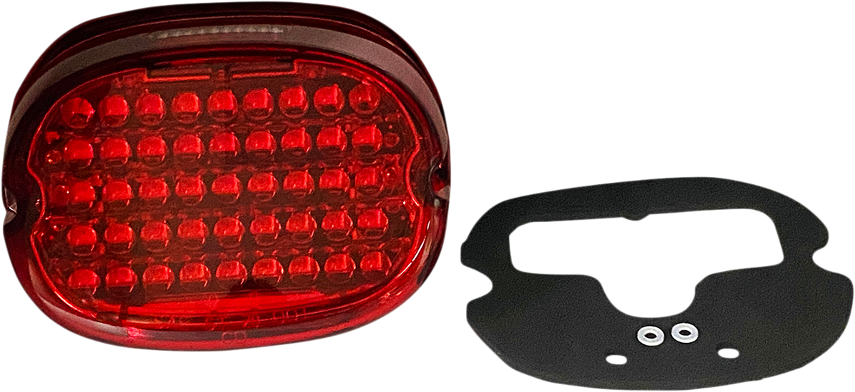 CUSTOM DYNAMICS Taillight - Top Window - Red CD-TL-TW-R