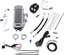 ULTRACOOL Oil Cooler Kit - Chrome - Touring/Trike SMT-2CSS