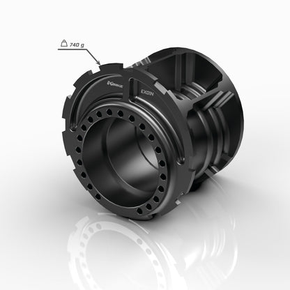 Kbike Large Hub Rear Billet Eccentric -LIMITED BLACK EDITION PART