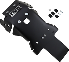T.M. DESIGNWORKS Skid Plate - Black - Gas Gas | Husqvarna | KTM KHLG-136-BK