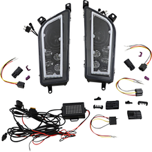 MOOSE OFFROAD LED Headlight - RZR900/1000 - Clear 100-3414-PU