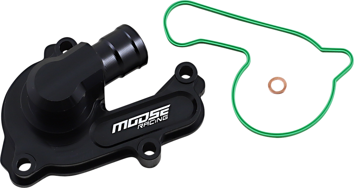 MOOSE OFFROAD Water Pump Cover - Black - Gas Gas/Husqvarna/KTM I04-5252B