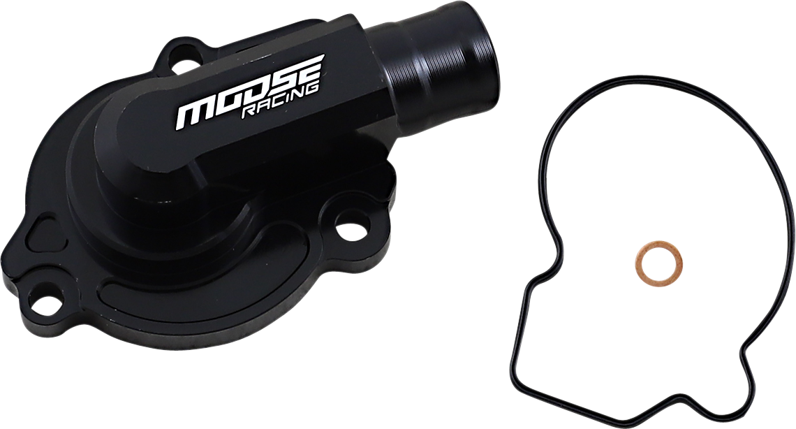 MOOSE OFFROAD Water Pump Cover - Black - Gas Gas/Husqvarna/KTM I04-5256B