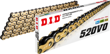 DID 520 VO Drive Chain - Gold & Black - 110 Link M520VOG110FB