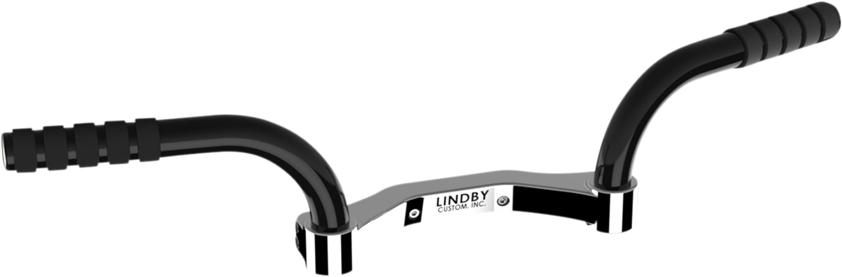 LINDBY Adjustable Footrest - Black/Chrome - FL '14-'25 282000