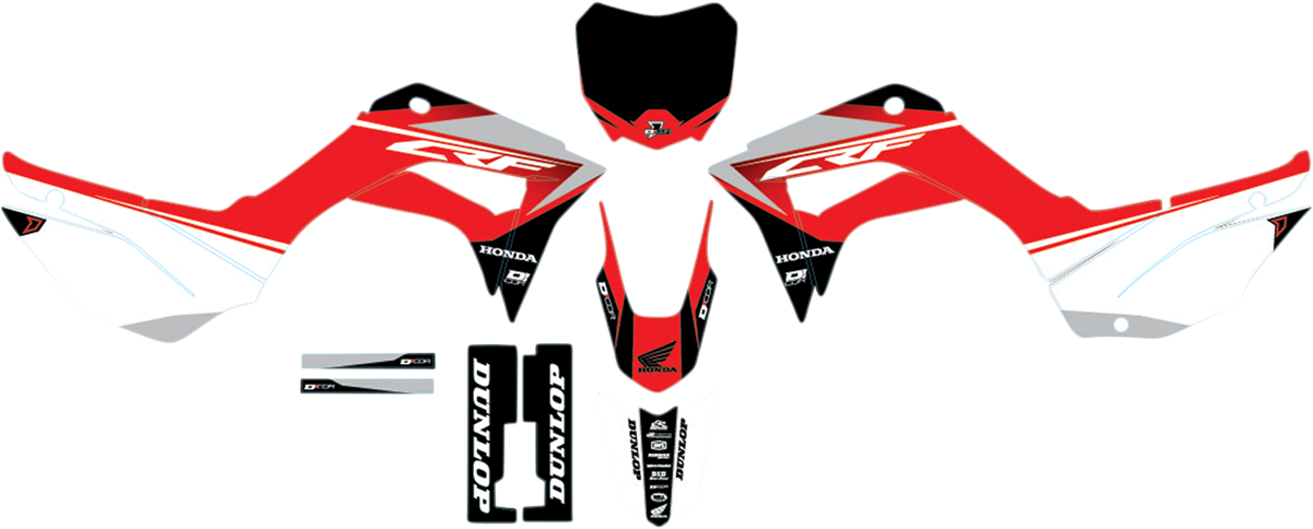 D'COR VISUALS Graphic Kit - Cor 9 Honda - CRF110F 20-10-110