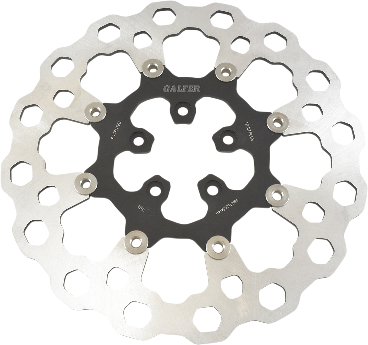 GALFER Oversize Front Rotor - Cubiq™ - 12.5" DF835FLQS