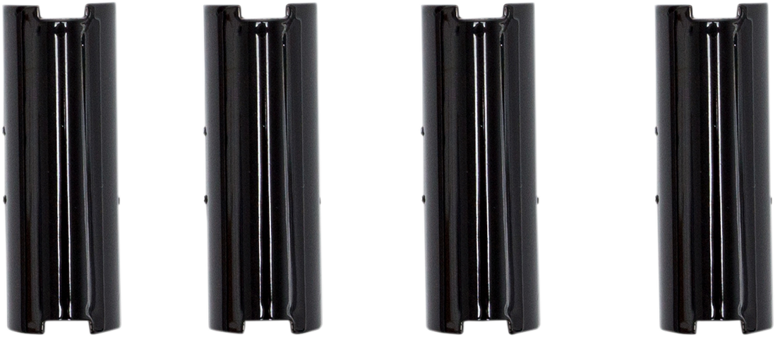 S&S CYCLE Pushrod Cover Keeper Set - Gloss Black - 2.200" - M8 930-0138
