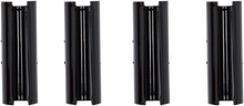 S&S CYCLE Pushrod Cover Keeper Set - Gloss Black - 2.200" - M8 930-0138