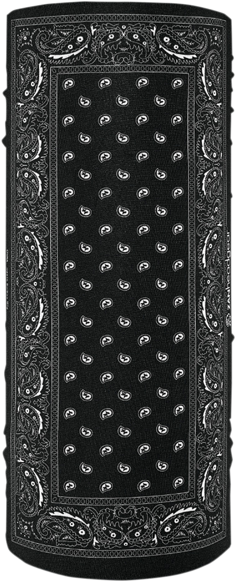 ZAN HEADGEAR Motley Tube® - Black Paisley T101