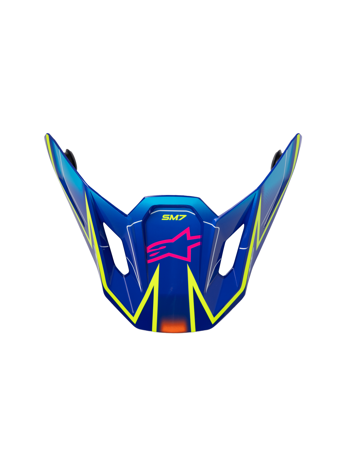 Sm7 Cast Visor Ece06 Blue/Pnk/Ylw Fluo Glossy
