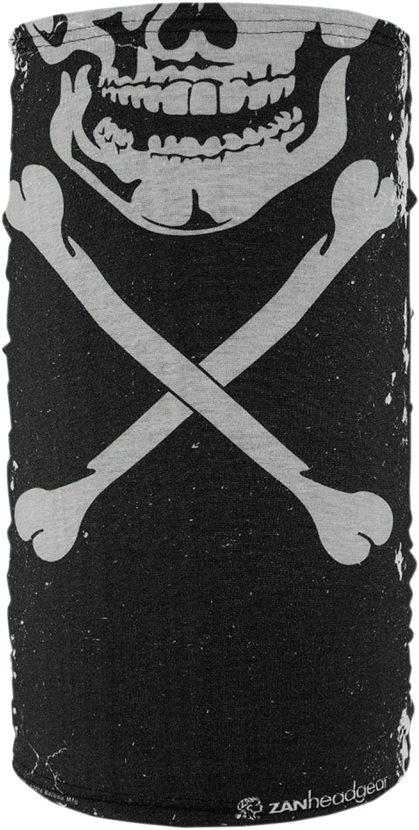 ZAN HEADGEAR Motley Tube® Fleece Lined - Skull Xbones TF227