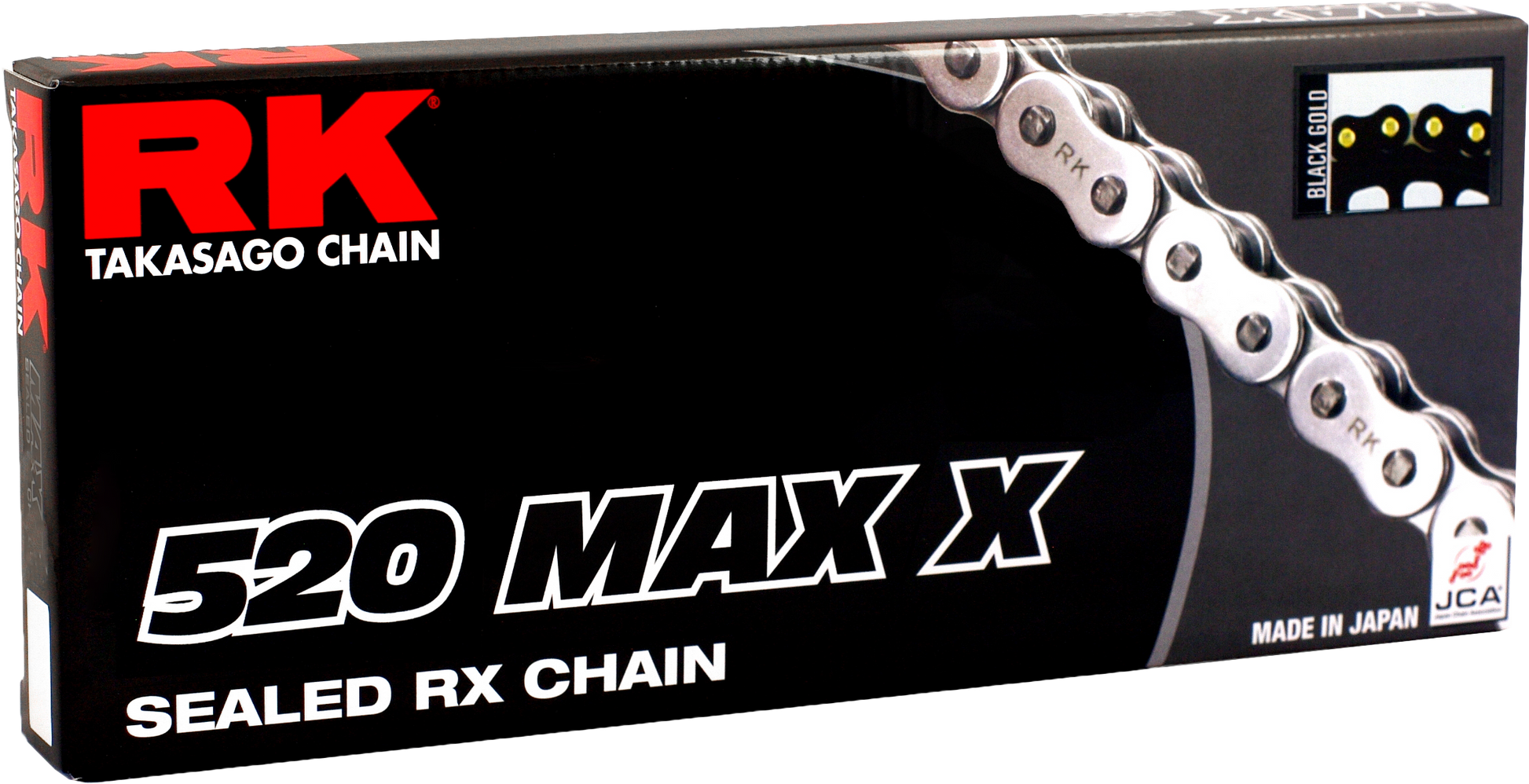520maxx Drive Chain Black/Gold 520 X 120