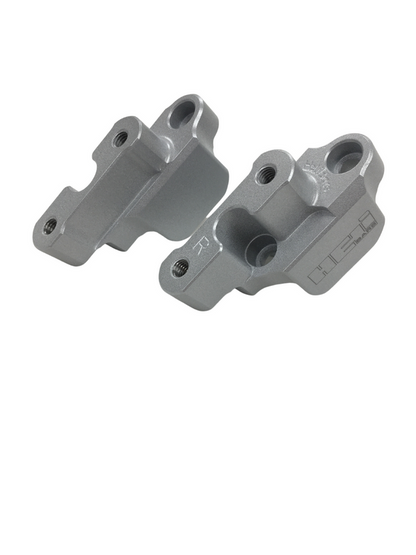Handlebar Risers Silver Bmw