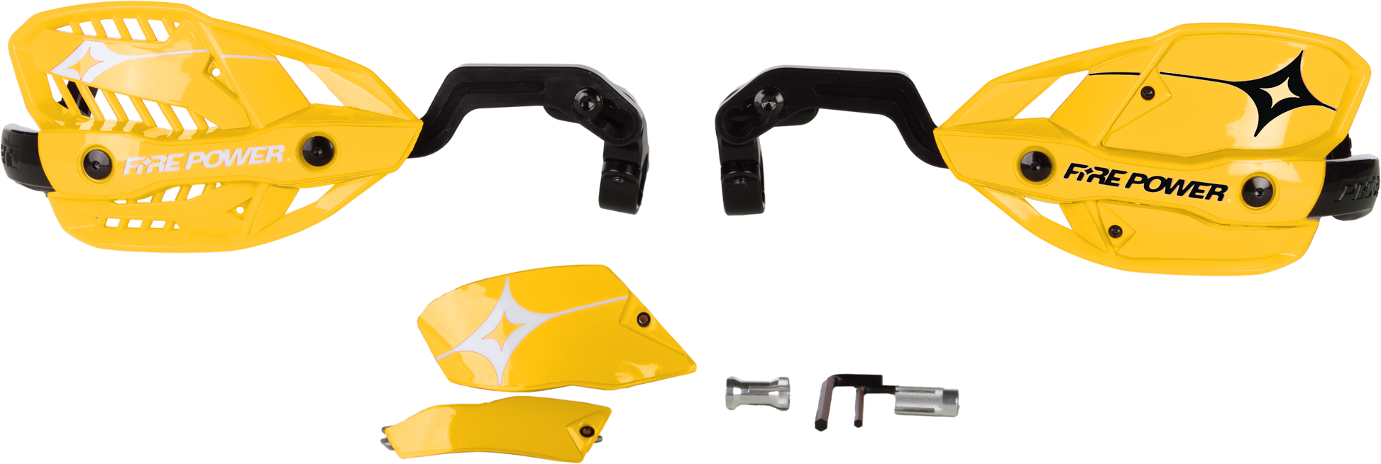 1 1/8" Closed Handguard Yellow