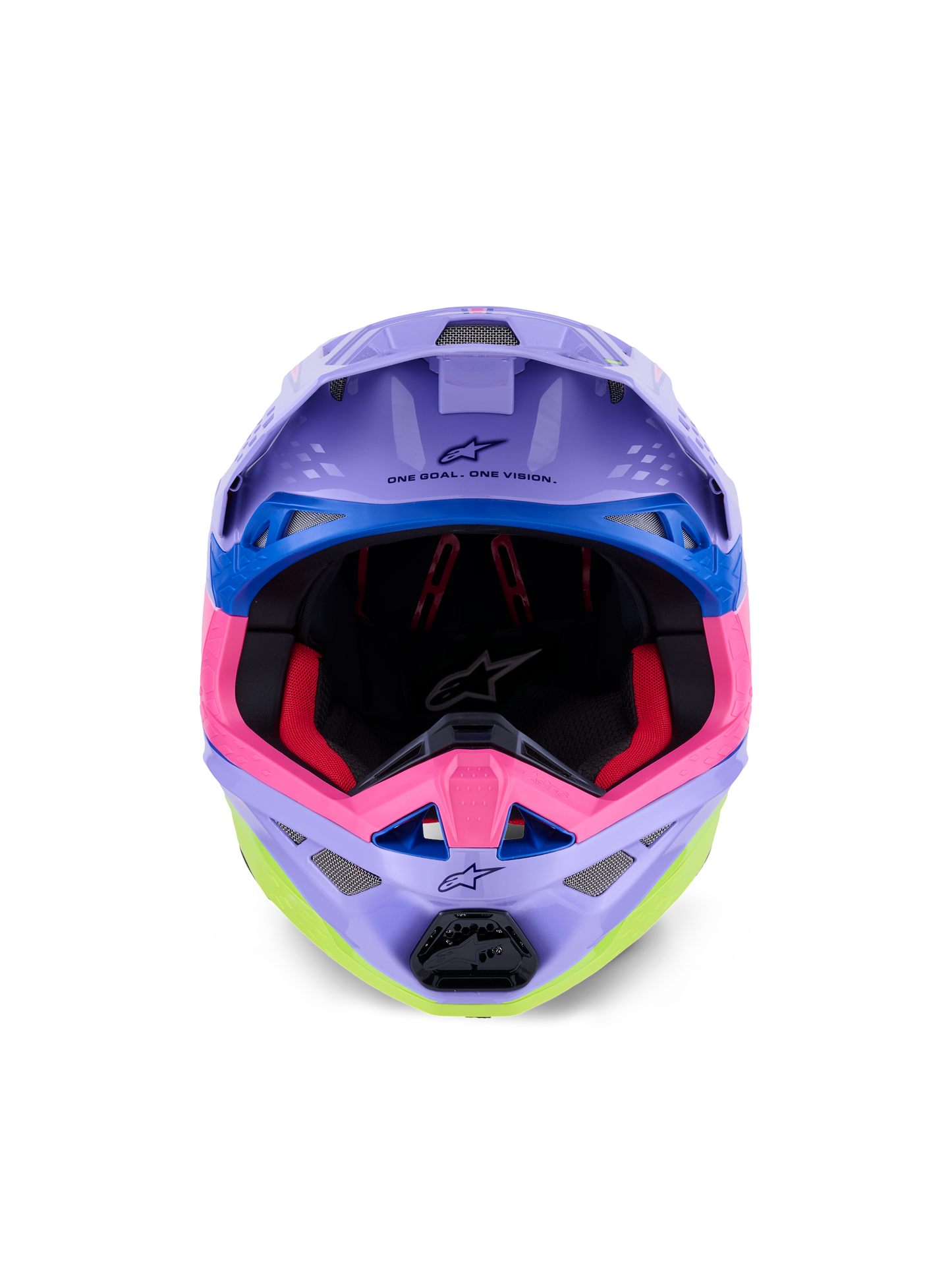 S M10 Jett Lawrence R01 Helmet Purp/Pnk Fluo/Ylw Fluo Gls Lg