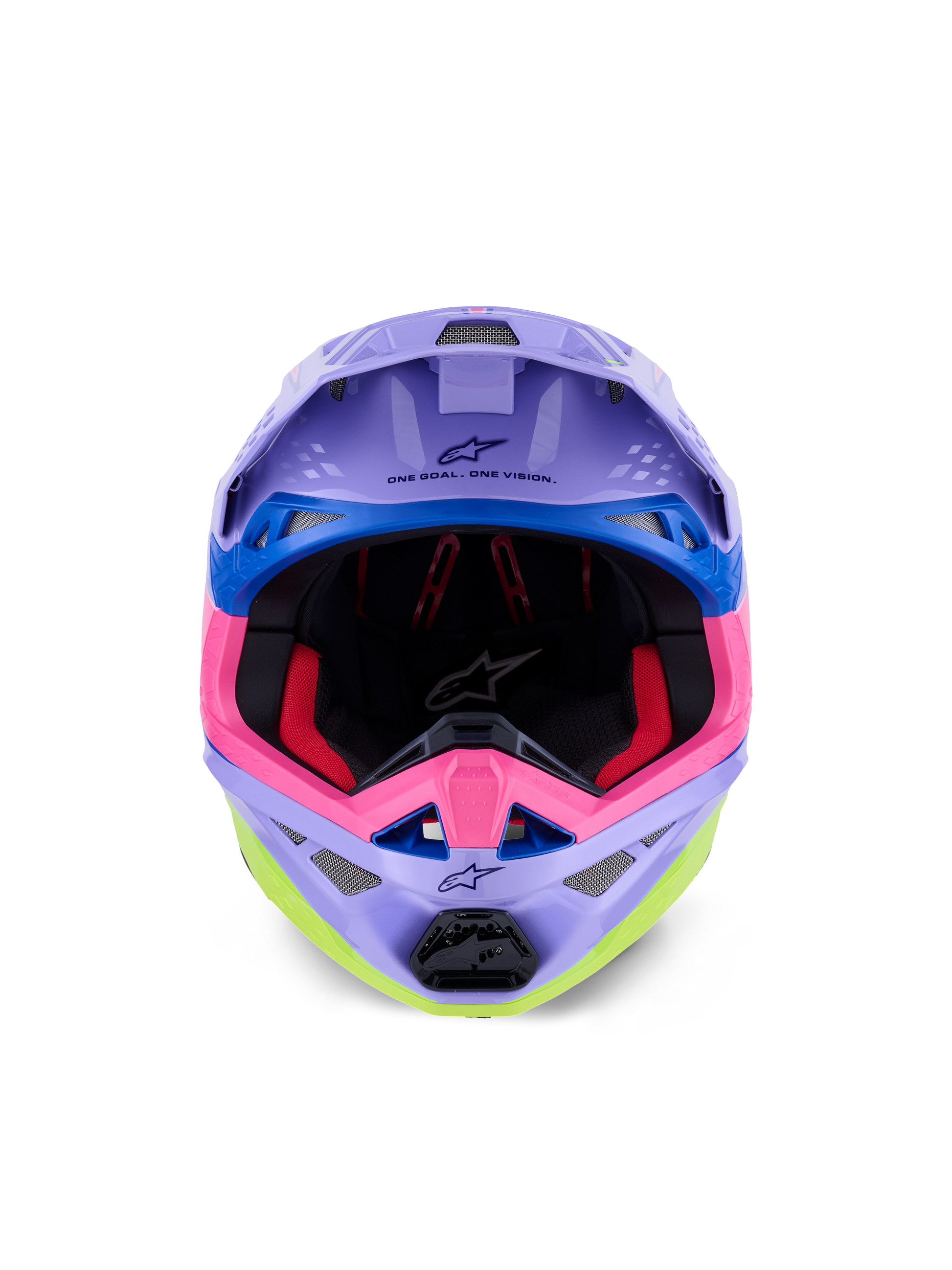 S M10 Jett Lawrence R01 Helmet Purp/Pnk Fluo/Ylw Fluo Gls Lg