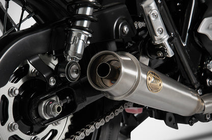ZARD "SLIM" Long Dual Slip ons for the Bonneville T120 / T100 (2021+)